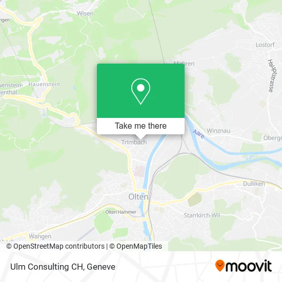 Ulm Consulting CH map