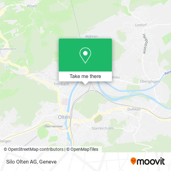 Silo Olten AG map