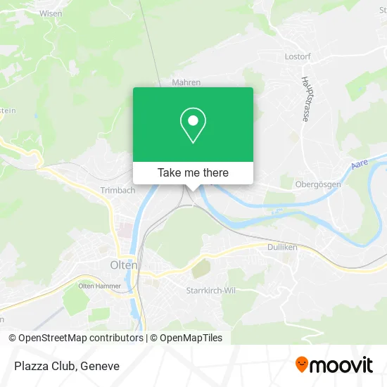 Plazza Club map