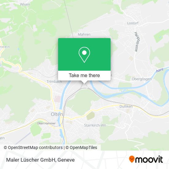 Maler Lüscher GmbH map