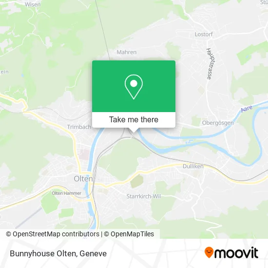 Bunnyhouse Olten map