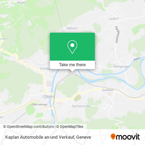 Kaplan Automobile an-und Verkauf map