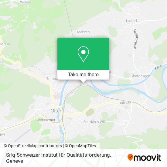 Sifq-Schweizer Institut für Qualitätsförderung map