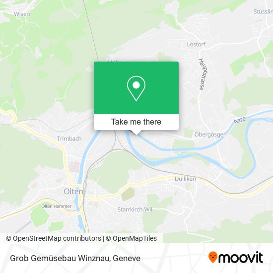 Grob Gemüsebau Winznau map