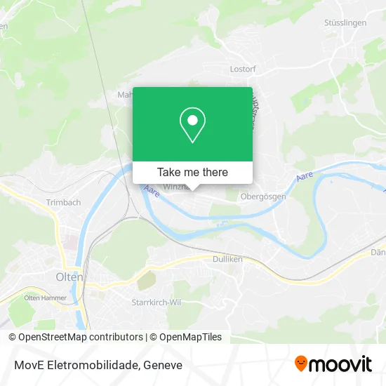 MovE Eletromobilidade map