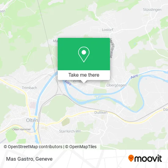 Mas Gastro map