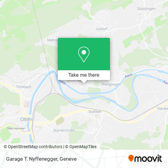 Garage T. Nyffenegger map