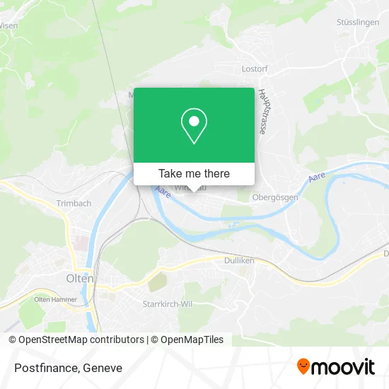 Postfinance map