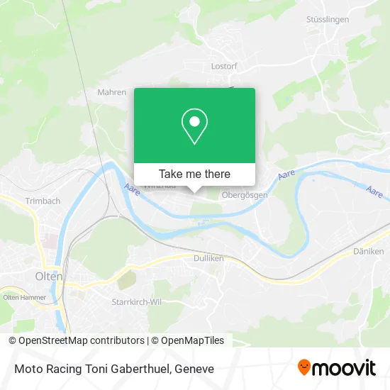 Moto Racing Toni Gaberthuel map