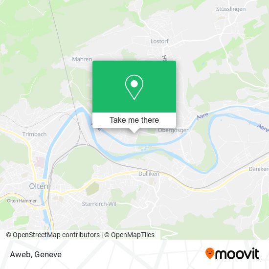 Aweb map