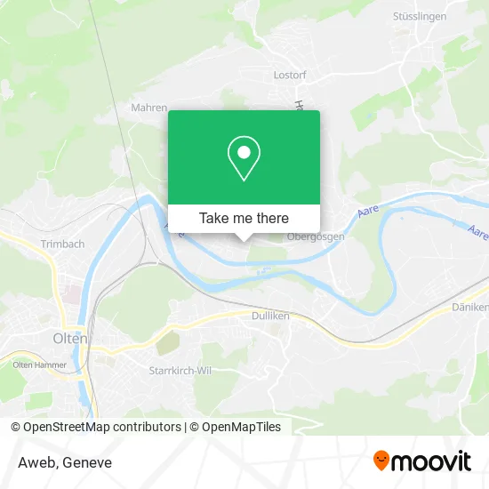 Aweb map