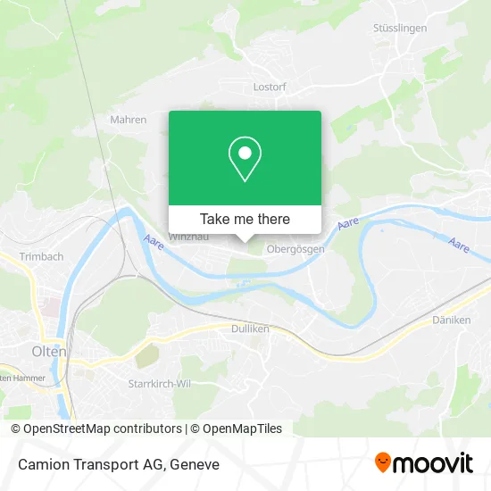 Camion Transport AG map