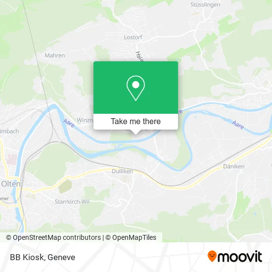 BB Kiosk map