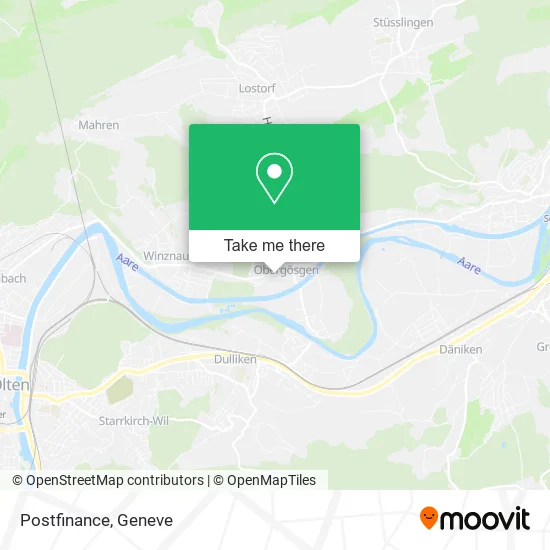 Postfinance map