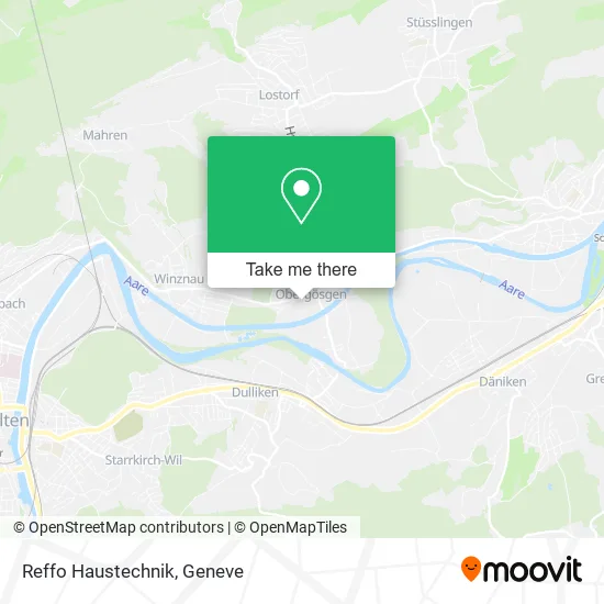 Reffo Haustechnik map