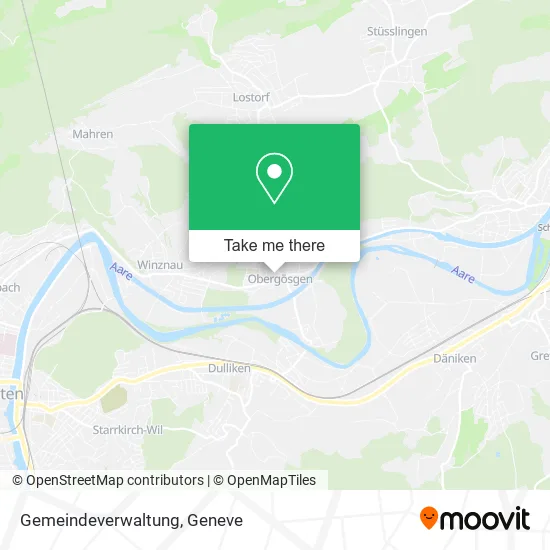 Gemeindeverwaltung map