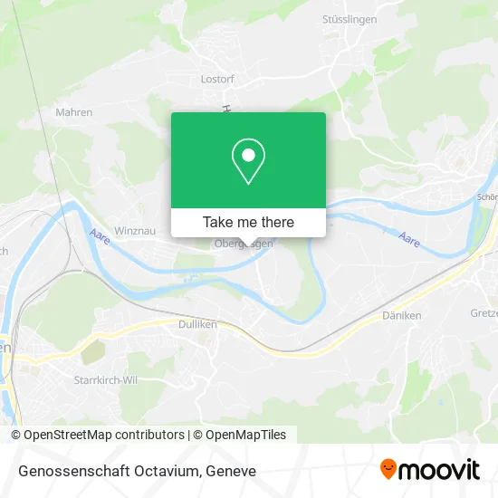 Genossenschaft Octavium map