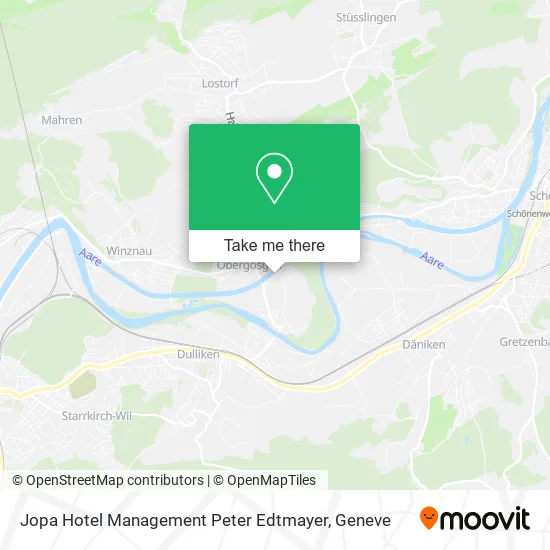 Jopa Hotel Management Peter Edtmayer map
