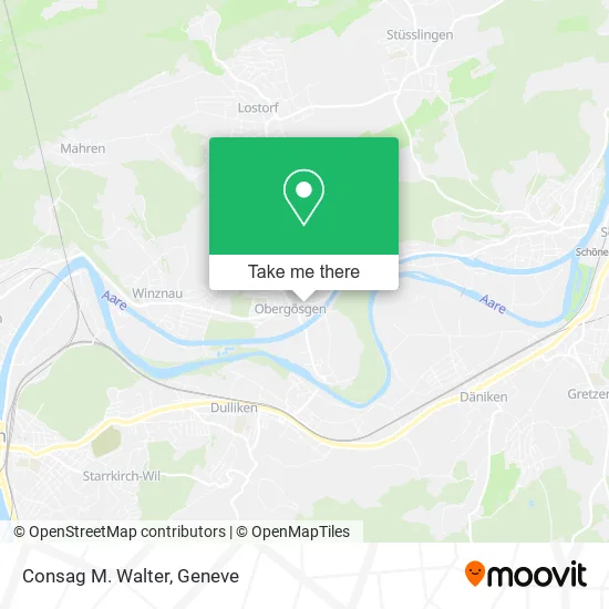 Consag M. Walter map