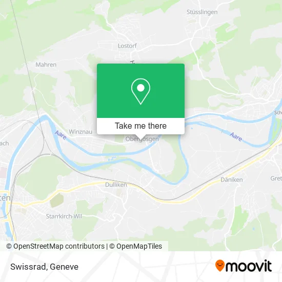 Swissrad map