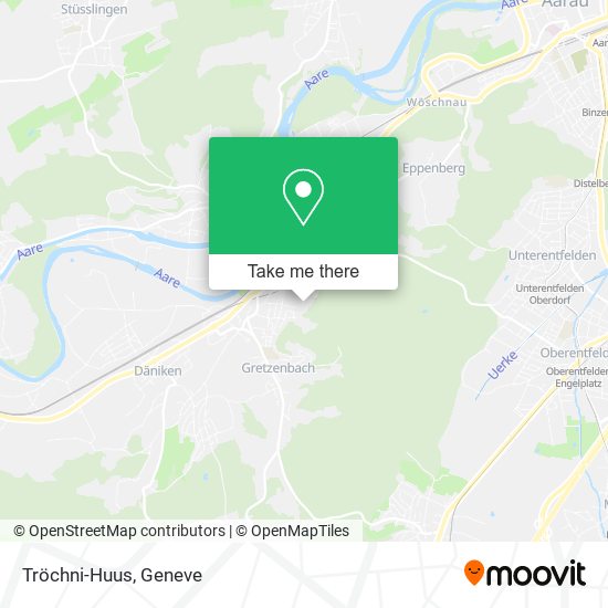 Tröchni-Huus map