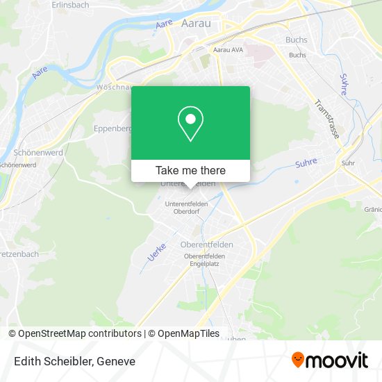 Edith Scheibler map