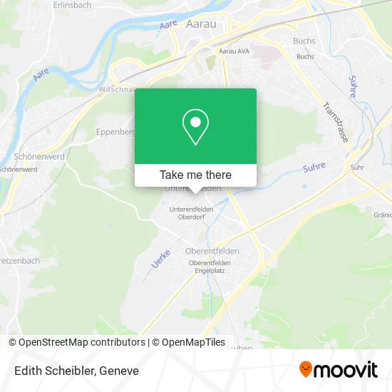 Edith Scheibler map