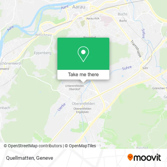 Quellmatten map