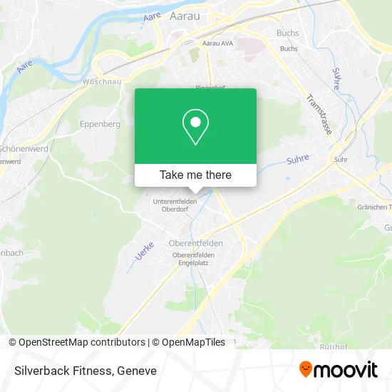 Silverback Fitness map