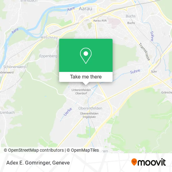 Adex E. Gomringer map