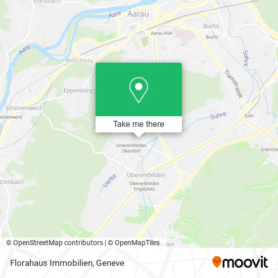Florahaus Immobilien map