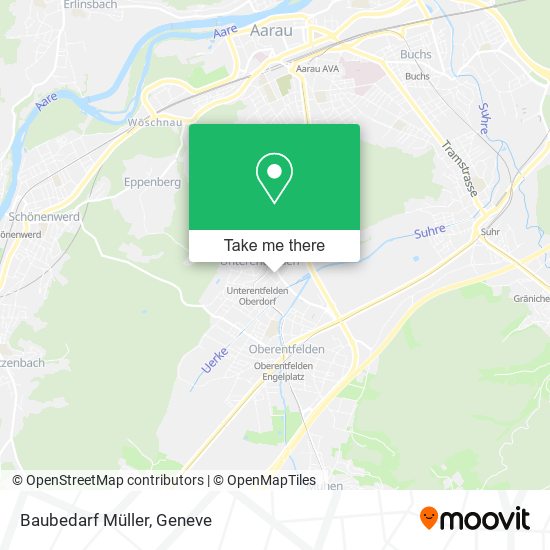 Baubedarf Müller map