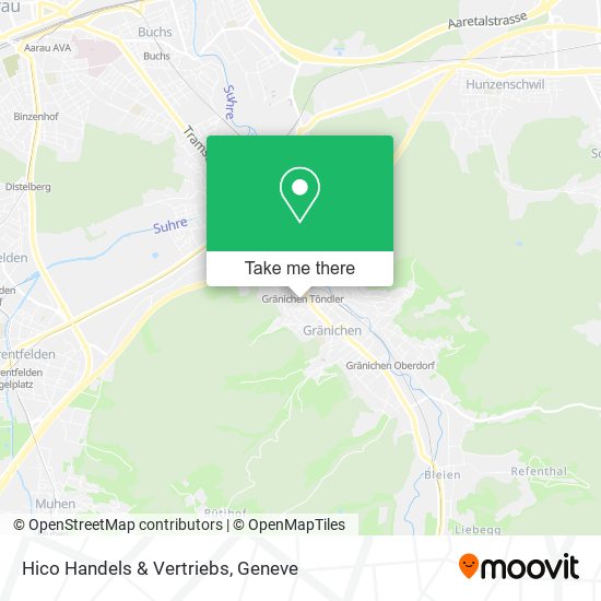 Hico Handels & Vertriebs map