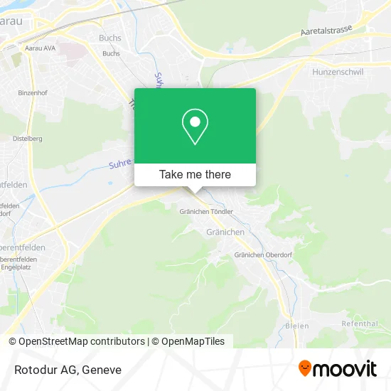 Rotodur AG map