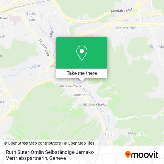 Ruth Suter-Omlin Selbständige Jemako Vertriebspartnerin map