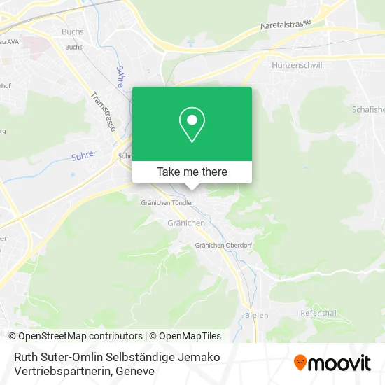 Ruth Suter-Omlin Selbständige Jemako Vertriebspartnerin map