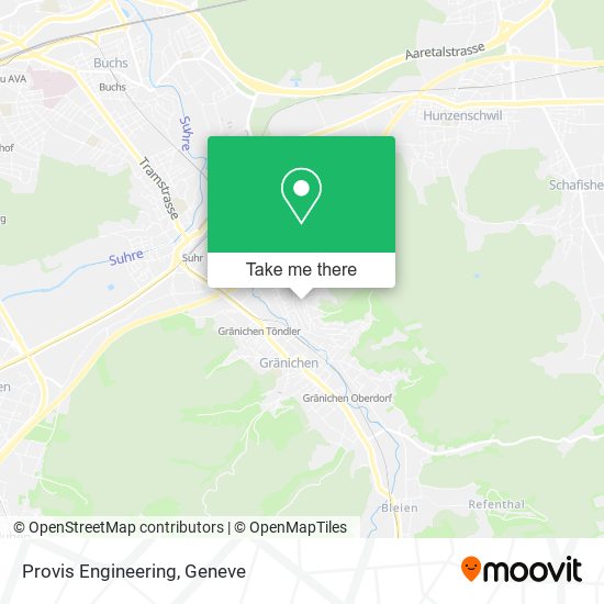 Provis Engineering map