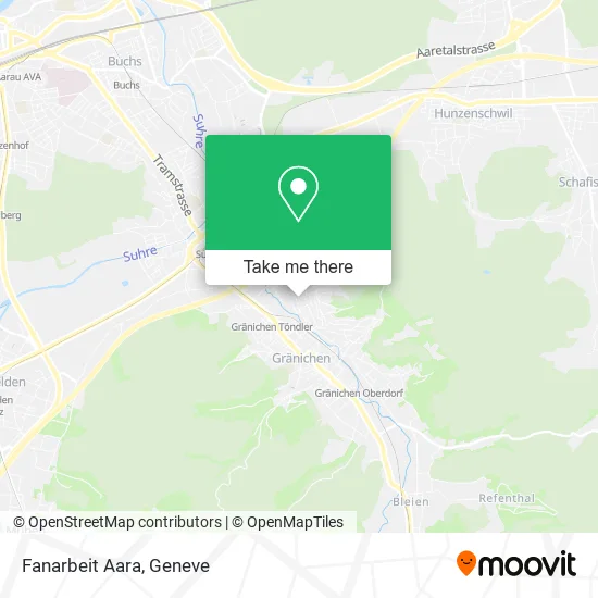 Fanarbeit Aara map