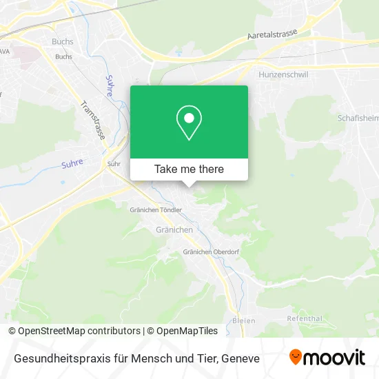 Gesundheitspraxis für Mensch und Tier map