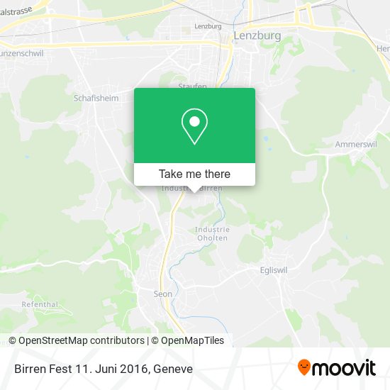 Birren Fest 11. Juni 2016 map