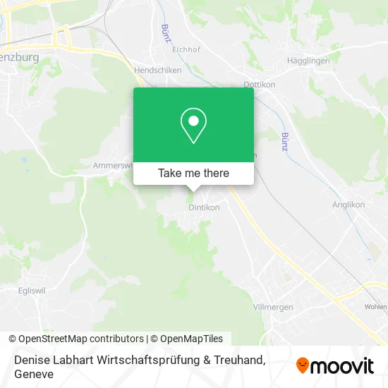 Denise Labhart Wirtschaftsprüfung & Treuhand map