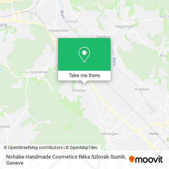 Nohabe Handmade Cosmetics Réka Szlovák-Sustik map