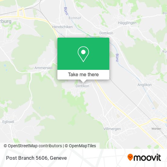 Post Branch 5606 map
