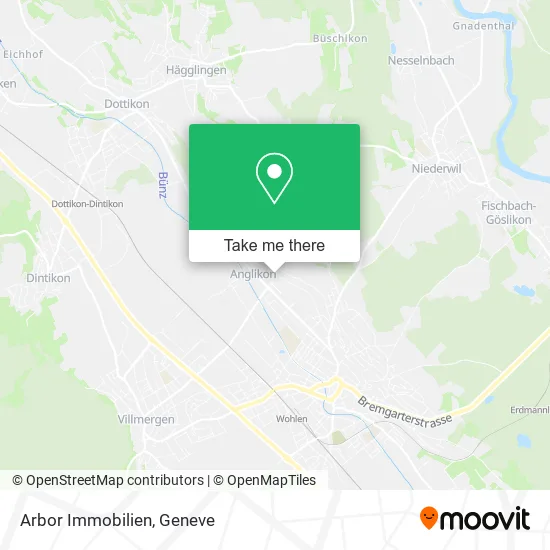 Arbor Immobilien map