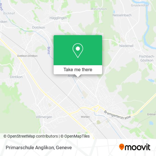 Primarschule Anglikon map