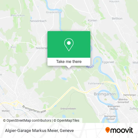 Algier-Garage Markus Meier map