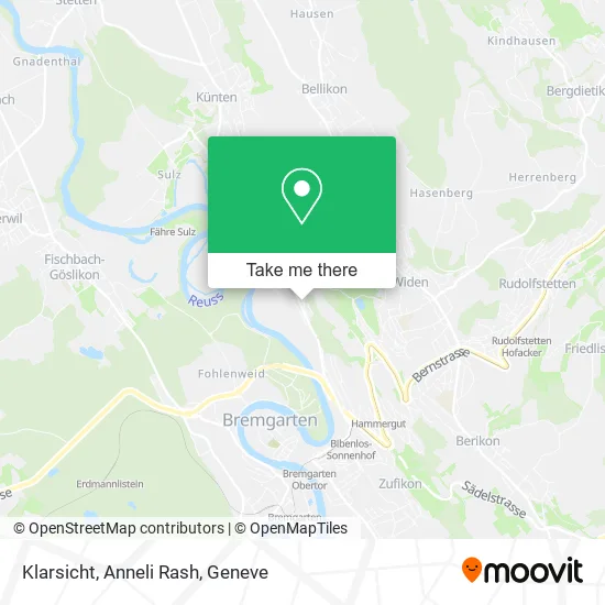 Klarsicht, Anneli Rash map