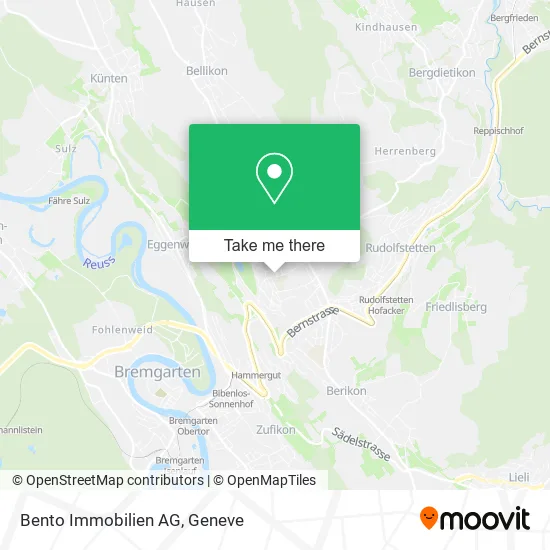 Bento Immobilien AG map