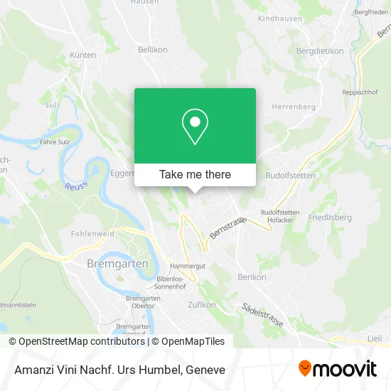 Amanzi Vini Nachf. Urs Humbel map