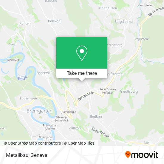 Metallbau map